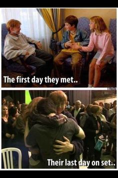 the first day they met their last day on set harry potter and hermilan