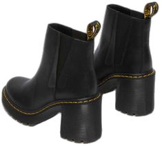 Heel Chelsea Boots, Black Dr Martens, Heeled Chelsea Boots, Black Chelsea Boots, Us Man, Belt Size, Dr. Martens, Big Kids, Over 50