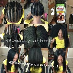 Straight Crochet Hair, Cuban Twist, Cuban Twist Hair, Natural Hair Tips, Crochet Hair, Twist Braids