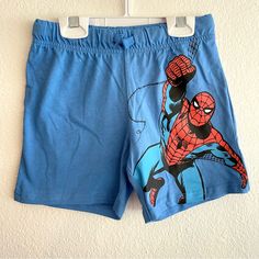 H&M Spiderman Shirts Size 4-5y (5t) New With Tags 100% Cotton Elastic Waistband All Reasonable Kid Clothes Bundle Offers Accepted! Blue Cotton Shorts For Playtime, Cotton Shorts With Character Print, Cotton Character Print Shorts, Blue Cotton H&m Shorts, H&m Blue Cotton Shorts, Blue H&m Shorts, 2000s Kids Clothes, Shorts With Suspenders, 2000s Boys