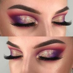 Shimmery Eye Makeup, Eye Makeup Idea, Maquillage Goth, Gold Eye Makeup, Pixi Beauty, Makeup Idea