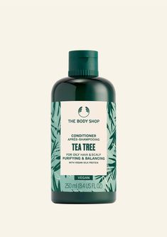 Discover great products at the best prices at Dealmoon. The Body Shop Tea Tree Purifying & Balancing Conditioner. Price:$11.25 at The Body Shop Tea Tree Skincare, The Body Shop Tea Tree, Body Shop Tea Tree, Tea Tree Shampoo, Hair Scrub, Beauty Haul, Vegan Hair Care, Oily Scalp, Best Shampoos