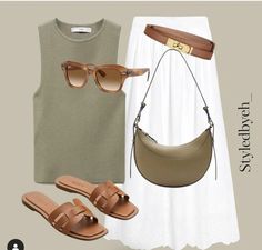 Classy Elegant Outfits, Summer Outfit Guide, A Line Skirt Outfits, Stylish Work Attire, Casual Outfit Inspiration, Wardrobe Outfits, Casual Winter Outfits, Business Casual Outfits