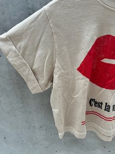 Girl Dangerous C'est La Vie Tee | Vagabond Apparel Boutique Lips Graphic, Apparel Boutique, Bold Red Lips, Live Life To The Fullest, Color Sand, Short Rompers, Red Lips, Mommy And Me, Board Shorts