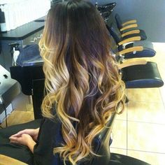 Ombre hair Long Ombre Hair, Really Long Hair, Hair Inspiration Color, Hairstyles For Round Faces, Long Hair Cuts, Love Hair