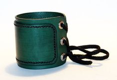 Green Leather Cuff Bracelet! Nice Gift For Women! Nice Gift For Men! Great Handmade Leather Bracelet Handmade Green Leather Bracelet, Handmade Leather Bracelets, Leather Cuff Bracelet, Men's Bracelet, Leather Cuffs Bracelet, Best Gifts For Men, Leather Cuffs, Gift For Men, Green Leather