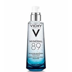 Vichy's Mineral 89 Daily Skin Booster Serum and Moisturizer keeps skin nourished and hydrated, boosting a more supple, plump and youthful look. Made with 15 mineral-rich water and hyaluronic acid, this clear, gel face moisturizer provides 24-hour hydration day after day, leaving the complexion visibly smoother, more toned, glowing and healthier-looking. Key Ingredients: Vichy Volcanic Water: sourced from the heart of French volcanoes, it's pure and naturally rich with essential minerals Natural Skin Care Routine Face, Skin Care Routine Products, Gel Face Moisturizer, Camouflage Makeup, Face Skin Care Routine, Best Serum, Spa Water, Hyaluronic Acid Serum, Hydrating Serum