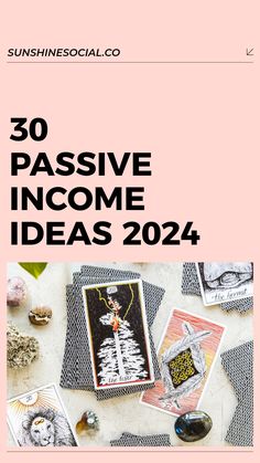 Explore 30 passive income ideas perfect for 2024, focusing on digital products like ebooks and printables. Ideal for anyone interested in making money quickly and creating multiple streams of income using platforms like Etsy and Canva.