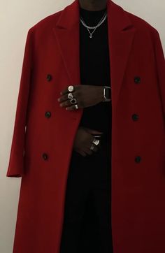 Pierre Laurent, Men's Trench Coat, Christmas Pics, Black Men Street Fashion, Mens Trendy Outfits, Coat Outfit, Street Fashion Men Streetwear, Street Style Outfits Men, Men Stylish Dress