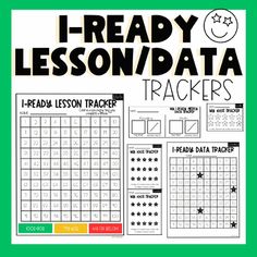 the i - ready lesson / data tracker for teachers