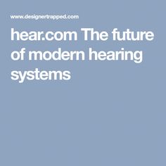 the text reads hear com the future of modern heating systems on a light blue background