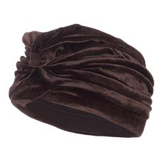 Women's Velvet Turban HatMade of 100% polyester.One size fits most with flexibility, fitting up to XL.Adult/Woman.Crown measures 6 inches deep and 10 inches wide.Hand wash only.Imported. Classic turban hat featuring authentic style and design for... Velvet Turban, Turban Hat, Patch Design, Custom Hats, Hat Making, Soft Material, 4 H, Pink Purple, Different Colors