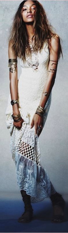 Free People Spring 2014 LB Free People Spring, Dresses Casual Boho, Spring Dresses Casual, Boho Fashion Bohemian, Free People Clothing, Estilo Hippy, Bohol, Mode Boho, Estilo Chic