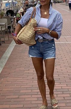 Spain Street Fashion, Casual Chic Outfit, 가을 패션, Summer Outfits Women, Primavera Estate