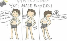 a cartoon depicting the stages of male boxers