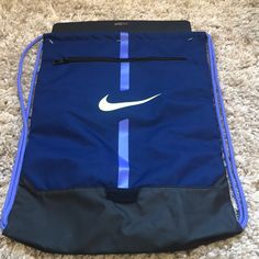 New With Tag Color: Navy/Purple/Volt Nike Ambassador, Rolling Duffle Bag, Basketball Backpack, Camouflage Backpack, Gym Sack, Nike Backpack, Square Backpack, Nike Bags, Lightweight Backpack