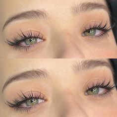 Doe Eyes Lash Extensions, Lashes 1:1, Doll Eye Makeup