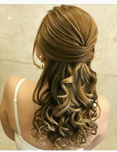 Quince Hairstyles, Instagram Image, Wedding Hair Down, Hairdo For Long Hair, Half Up Hair