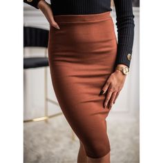 Brown High Waisted Bodycon Pencil Skirt Streetwear Winter, Bodycon Pencil Skirt, Mid Skirt, Leather Skirts, Women Bodycon Dress, Mini Robes, Elegant Skirt, Body Con Skirt, Casual Skirt