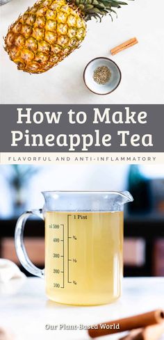 how to make pineapple tea in the microwave