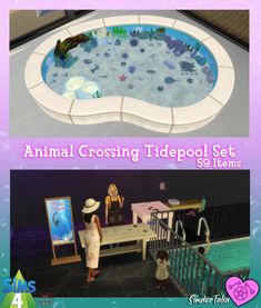 an animal crossing tide pool set for the s3e9 i'm game