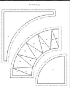 an image of a drawing of a circular window with the top half cut out to show it