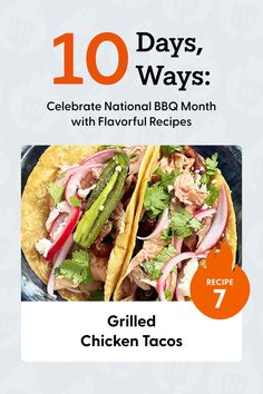 the cover of 10 days, ways celebrate national bbq month with flavorful recipes