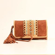 Blazin Roxx Laney Brown Clutch, N7512502 Adjustable Brown Clutch For Everyday Use, Bohemian Style Brown Clutch For Travel, Bohemian Brown Clutch For Travel, Bohemian Brown Travel Clutch, Jeans Western, Cowgirl Look, Womens Cowgirl Boots, Turquoise And Brown, Brown Clutch