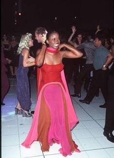 Erika Alexander, Todd Oldham, Pink Prom Dress, 1990's Fashion, Movie Premiere, Red Carpet Looks, Pink Wedding, Event Dresses, The Block