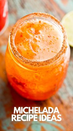 a close up of a drink in a glass on a table