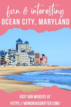 Fun & Interesting Ocean City, Maryland Seacrets Ocean City Maryland, Things To Do In Ocean City Maryland, Oceancity Maryland, Eastern Shore Maryland, Ocean City Maryland, Us Travel Destinations, Breathtaking Places, Unusual Things