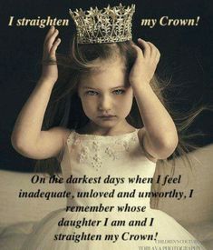 Crown Pics, Crown Quotes, Gods Princess, Daughters Of The King, Inspirational Quotes God, Daughter Quotes, Strong Women Quotes, Queen Quotes, Christian Quotes Inspirational