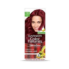 Garnier, Hair Colouring Creme, Long-lasting Colour, Smoothness & Shine, Color Naturals, Shade: 7.65 Raspberry Red, 55ml + 50g Garnier 91% positive ratings from 100K+ customers 100K+ recent orders from this brand 10+ years on Amazon Raspberry Red Hair, Garnier Hair Color, Unique Ingredients, Hair Colouring, Mixed Hair, Raspberry Red, Creme Color, Skin Allergies, Color Your Hair