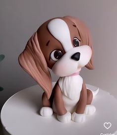 there is a cake that looks like a dog