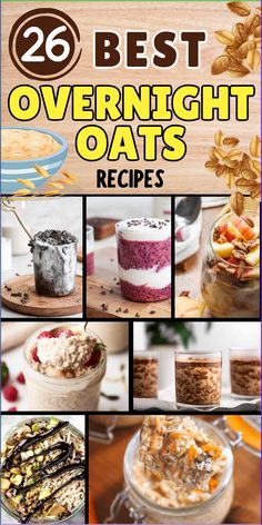 Start your day off right with these easy and nutritious overnight oats. Tasty Overnight Oats, Overnight Oats Ideas, 21 Day Fix Overnight Oats, Oats Ideas, Overnight Baked Oatmeal, Overnight Oat Recipes, Best Overnight Oats, Delicious Overnight Oats, Overnight Oats Recipe Easy