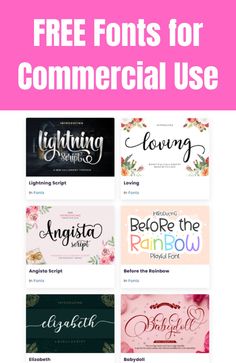 the best free font generator for commercial use