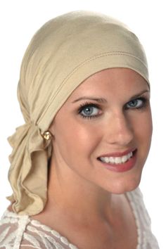 Bamboo Slip-On Scarf - Pre-Tied Scarves in Luxury Bamboo by Cardani Mode Turban, Scarf For Women, Bamboo Fabric, Turbans