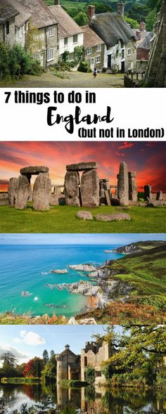 an image of england with the text 7 things to do in england out not in london