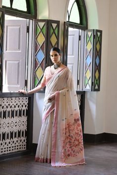 Saree Fabric : Cotton Silk Saree Color : Smoke White Saree Length : 5.5 Meter Blouse Length : 0.8 Meter Saree Work : Colorful Thread Woven Design All Over Saree Border : Thread Woven Border Wash : Dry Clean Multi Colour Saree, Saree Work, Cotton Silk Saree, White Saree, Saree Border, Saree Fabric, Saree Dress, Fashion 2024, Woven Design