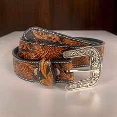 -  100% genuine leather. -  Custom engrave option. - Width - 1.5 inches,  -  High quality removable buckle. Personalized leather belt for men, custom belt for men with mono, monogramed leather belt, leather belt with initials, personalized belts Cowgirl Rodeo, Custom Carved, Belt For Men, Custom Belt, Belt Leather, Cowboy Cowgirl, Cow Girl, Monogrammed Leather, Genuine Leather Belt