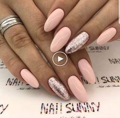 Elegant Nail Designs, Nails Design With Rhinestones, Makijaż Smokey Eye, Popular Nails, Clear Nails, Nail Arts, Nail Polish Colors, False Nails, Trendy Nails