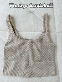 Made in USAFabric: 92% Nylon / 8% SpandexA ribbed knit crop top featuring a scoop necklineand back and vintage wash. Although this product is one size, the material allows it to fit sizes small-XL. Nervous on if you think this product will fit? Definitely order one and give it a chance! I PROMISE you will fall in love with these tanktops! Fuzzy Pullover, Lounge Sweater, Rainbow Sweater, Waffle Knit Sweater, Yellow Knit, Ribbed Crop Top, Fuzzy Sweater, Vintage Rock, Vintage New York