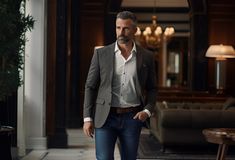 10 Shocking Things That Happen As You Age Dress Shirt With Jeans Mens, Shirt With Jeans Mens, Dress Shirt With Jeans, Shirt With Jeans, Buy Jeans, Professional Men, Mens Casual Dress Outfits, Fashion Suits For Men