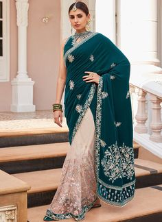 Indian Closet, Latest Sarees, White Tulle