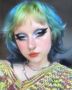 Dark Makeup Looks, Funky Makeup, Instagram Man, Swag Makeup, Cool Makeup Looks, Ethereal Makeup, Dope Makeup, Eye Makeup Designs