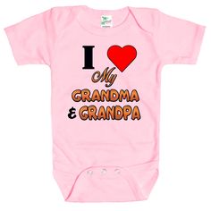 Rapunzie's heartwarming baby onesie, the perfect way for your little one to express their love for their beloved grandparents. With the sweet message "I Love My Grandma & Grandpa" beautifully displayed, this onesie is sure to melt hearts wherever your baby goes. Crafted with utmost care, our baby onesie is made from 100% cotton, ensuring maximum comfort and breathability for your little bundle of joy. The soft fabric gently caresses their delicate skin, keeping them cozy and happy all day long. Pink Onesie With Letter Print As A Gift, Customizable Pink Onesie For Gift, Pink Onesie With Letter Print As Gift, Mother's Day Gift Onesie With Name Print, Mother's Day Gift Onesie With Letter Print, I Love My Grandma, Sweet Message, Grandma And Grandpa, Sweet Messages