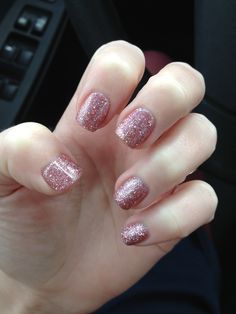 Short Glitter Nail Ideas, Glitter Nail Paint, Nails February, Glitter Gel Nail Designs, Concert Nails, Wide Nails, Makeup Nails Designs, Pink Glitter Nails, Asian Nails