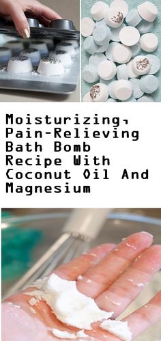 Bath bomb can be really fascinating as they have a specific color, amazing scent and are often covered with glitter. However, instead of buying these bombs, it Bath Bomb Recipe, Coconut Oil Recipes, Bath Bomb Recipes, Diy Health, Soap Recipes, Diy Soap, Diy Skin, Homemade Beauty Products, Diy Bath Products