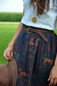 Falda Thrift Store Fashion, Mode Inspo, Cheap Fashion, Estilo Boho, Fashion Vintage