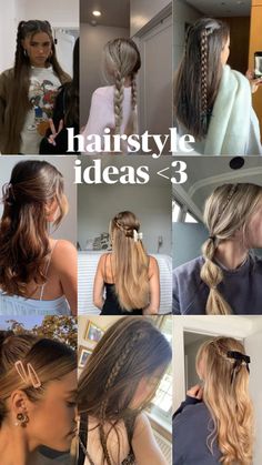 mine;) Competition Hair, Hair Braid Videos, Hair Tips Video, Peinados Fáciles Para Cabello Corto, Hair Tutorials For Medium Hair